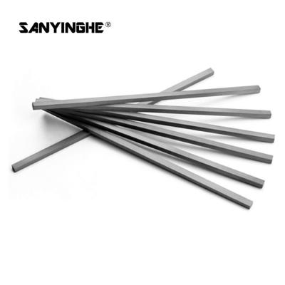 China 200mm Tungsten Carbide Flat Bar YG15 Cemented Carbide Tools Rod 1.5mm~50mm for sale