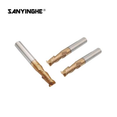 China 2 Flutes 6mm Cnc End Mill Router Bits Ballnose Carbide Engraving Cutting Tools for sale