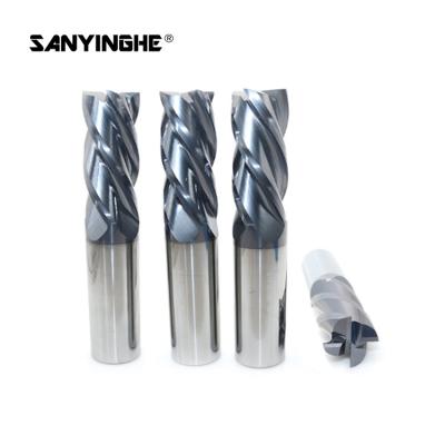 China HRC45-50 Solid Carbide End Mills Tungsten Square Cnc Solid Carbide Milling Cutters for sale