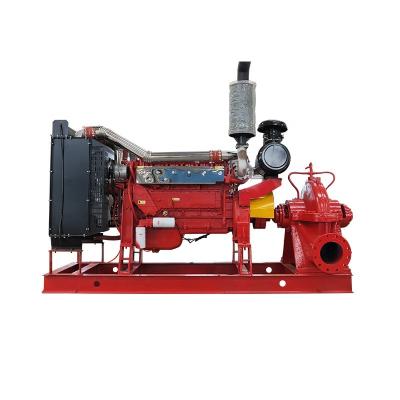 China Industrial  fire fighting pump with electric and diesel and jockey pump system for sale