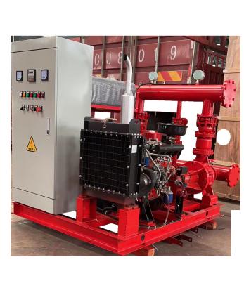 China Diesel Engine Multistage Centrifugal Jockey Water Pump for Fire Fighting Pump System for sale