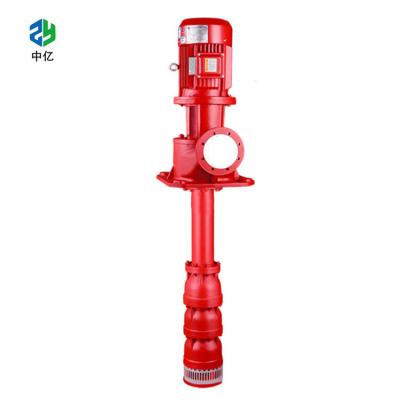 China Long shaft deep well pump borehole shaft driven pump multistage vertical turbine pump for sale