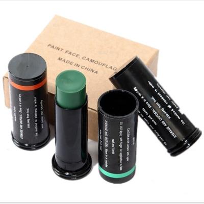 China Black/Brown/Green Camo Face Paint Stick 3 Color for Forest Digital for sale