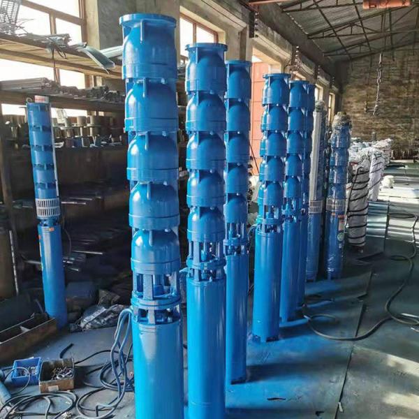 Quality QJ 4 "6 deep well with high lift pump multistage submersible pump material cast for sale