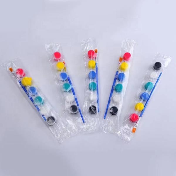 Quality 3ml Acrylic Paint Colors Brush Sets for Kids Adults Artists Canvas Crafts Wood for sale