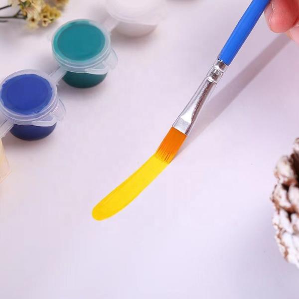 Quality 3ml Acrylic Paint Colors Brush Sets for Kids Adults Artists Canvas Crafts Wood for sale