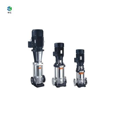 China Stainless Steel 304 316 Vertical Multistage Inline Centrifugal Pump for Pipeline Water Booster pump for sale