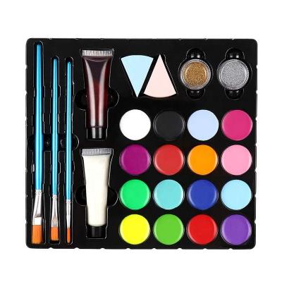 China Makeup Halloween Wholesale 16 Colors Face Paint for Cosplay, Carnivals and Stage Performance for sale