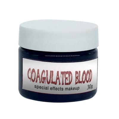 China Scab Blood Gel Fake Blood Makeup Cheap for Special Effects Halloween Stage Fake Wound Molding Scar for sale