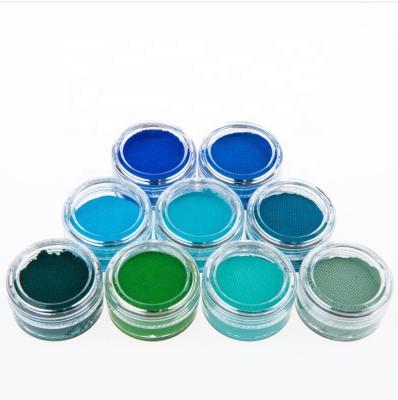 China 10G UV Glow Neon Cake Face Paint Water Activated Eyeliner Costume Halloween and Club Makeup Art Paint for sale