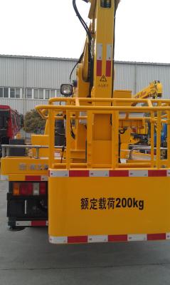 China Rotary platform and the working basket can rotate Boom Lift Truck XZJ5063JGK for sale