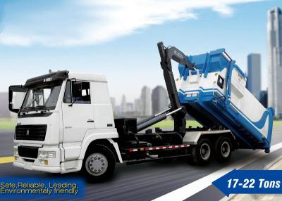 China Container Garbage Truck, XCMG Hooklift Truck, sanitation truck, Hook Arm Garbage Truck XZJ5250ZXX for loading garbage for sale