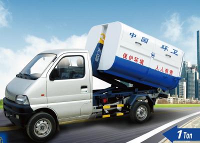 Chine le camion de l'enlèvement des ordures 1Ton, les véhicules de collecte des déchets et le crochet soulèvent le camion à ordures de récipient, XZJ5020ZXXA4 à vendre