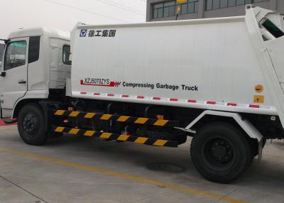 Chine Camion de compacteur de déchets, individu vidant les camions à ordures arrière de chargeur, récipient détachable du chargement XZJ516lZYSA4 arrière à vendre