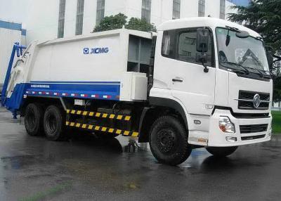 China Camión del compresor de la basura del cargador de la parte posterior de XZJ5121ZYS 9.6m3, vehículo hidráulico de la recogida de residuos y camión del saneamiento en venta