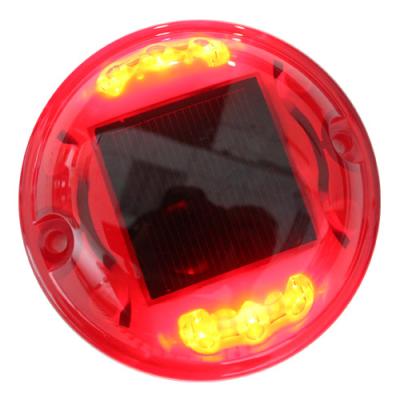China Wireless CE Approval Dia 120mm Amber Reflective Studs On Roads for sale