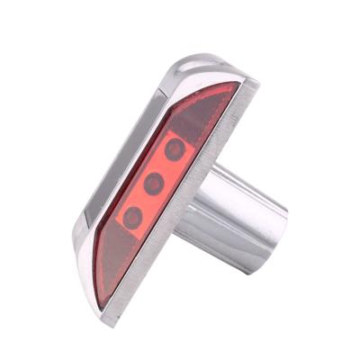 China UV Resistance Flashing 105mm 8000mcd Solar LED Road Studs With Stem for sale