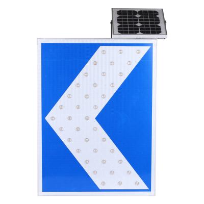China Good Visible CE Approvel 18V Chevron Driving Sign , Aluminium Road Signs for sale