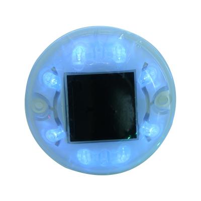 China UV Resistance PC 120mm Solar Road Stud Light For Traffice Safety for sale