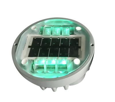 China Green Durable 2.5V 200MA Underground Solar Light , Motorway Road Lights for sale