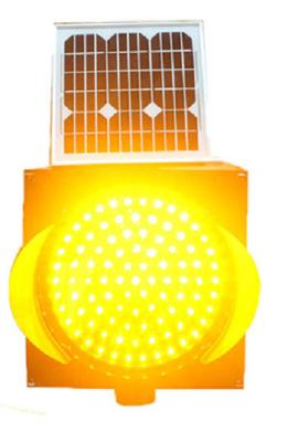 China Sinais postos solares de Ddurable 18V 8W, piscamento Amber Traffic Lights à venda