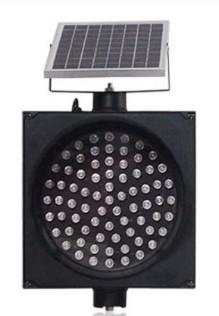 China IP65 Protection 1000 Meters Solar Powered Traffic Lights For Safety for sale
