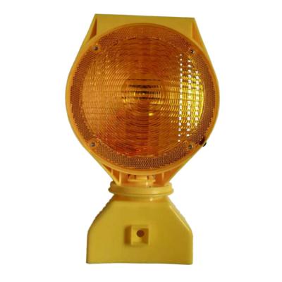 China Waterproof IP65 1000 meters Solar Powered Barricade Lights Yellow for sale