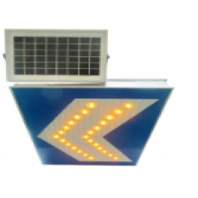 China High Luminous Intensity 5W 12V Solar Chevron Sign For Driveway for sale
