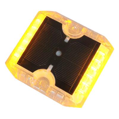 China Yellow Anti UV PC IP68 Waterproof Reflective Road Markers Square for sale