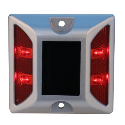 China Long Lifespan Red 1.2V 110mm Solar LED Road Studs , Red Cat Eyes On Road for sale