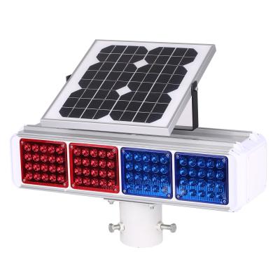 China 18V 12W Mono Crystallin Solar Powered Warning Lights For Road Safety for sale