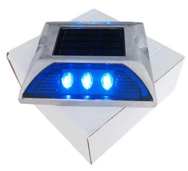 China UV PC Solar LED Road Studs CE , 23MM Double Sided Solar Road Markers for sale