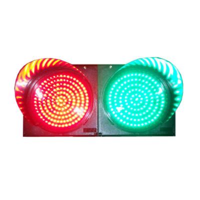 China 300mm Red Green LED Traffic Light Anti UV PC With High Safety Efficient for sale