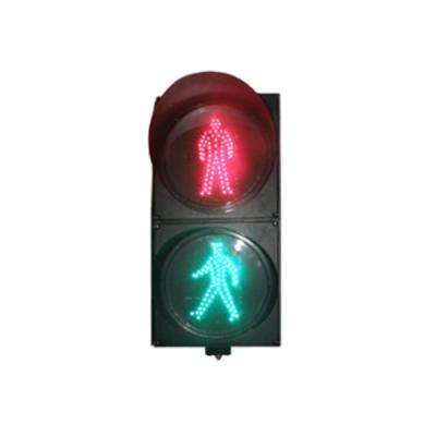 China High Brightness LED Pedestrian Traffic Light 300mm Red Green Color Anti UV PC for sale