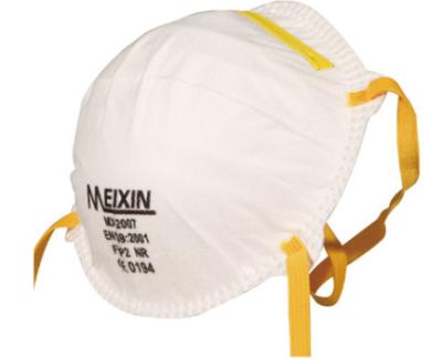 China CE FFP2 Dust Mask With Latex Free Elastic Strap 3 Layer For Superior Protection for sale