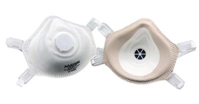 China FFP3V Dolomite Dust Mask , Anti Pollution Dust Mask For All Day Use for sale