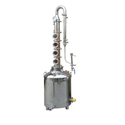 China GHO 2023 50L-100L Destilador casero de alcohol/pequeño equipo de destilación/destilería de alcohol en venta