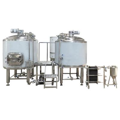 China Equipo de fermentación de procesamiento de GHO Completa microbrasería Mash Tun para una operación fácil en venta