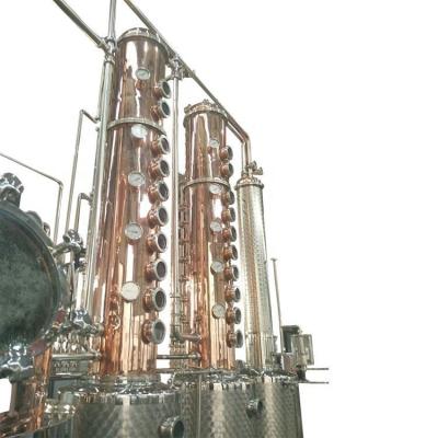 China 1.5KW 1000L 2000L Farms Alcohol Distillation Kit For Brandy Manufacturing Process for sale