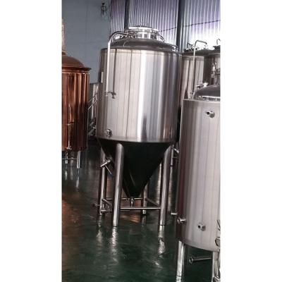 China Low Energy Consumption Commercial Beer Brewing Equipment by GHO with 60° Bottom Cone for sale