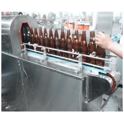 China Water Filling Glass Bottle Washer 8000BPH and Suitable for Various Bottles for sale