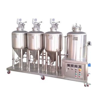 China Small 4kw 15.5 Gallon 50L 0.5BBL Beer Brewing System for Small Microbrewery Equipment for sale
