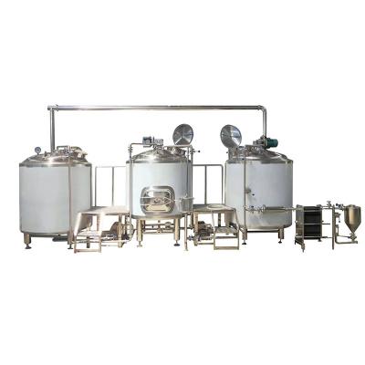 China Advanced Pressure Control System for 1000L Three Vessel Brew House and Beer Processing for sale