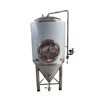 China 7BBL Side Manhole Beer Fermentation Tank with Inner Surface Welds Grinded to Ra 0.6μm for sale