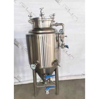 China Fully Automated 100L Beer Fermenter Tanks for Alcohol Processing at Fermentation Site for sale