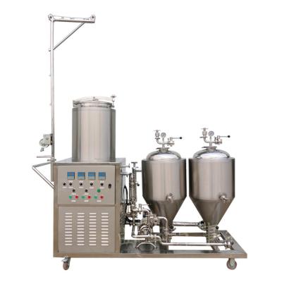 China 50lt Small All-in-One Beer Brewery Plant Equipment for Restaurant Brewing Performance for sale