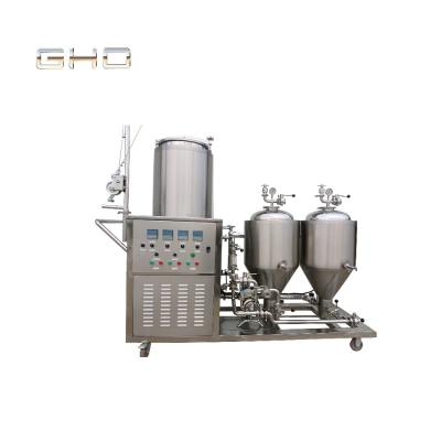 China 200 KG Small Semi-Auto Beer Home Brewing Equipment with Stainless Steel Material for sale