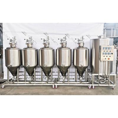 China 100l 200l 300l Micro Beer Brewing Equipment for Small Farms and Easy Operation for sale