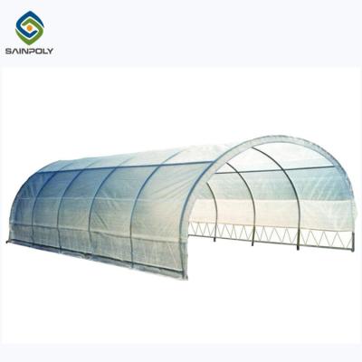 China 150 Micro PE Film 4m Single Tunnel Greenhouse For Flowers for sale