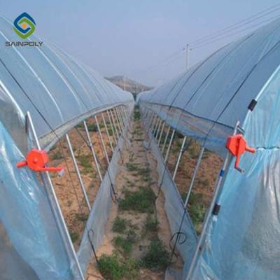 China Anti Corrosion Plastic Film 10m Single Tunnel Greenhouse for sale